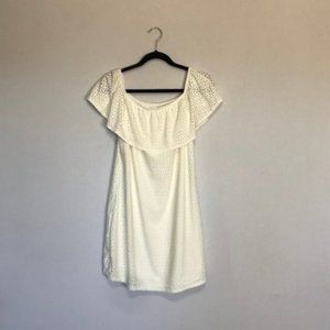 Off Shoulder White Dress